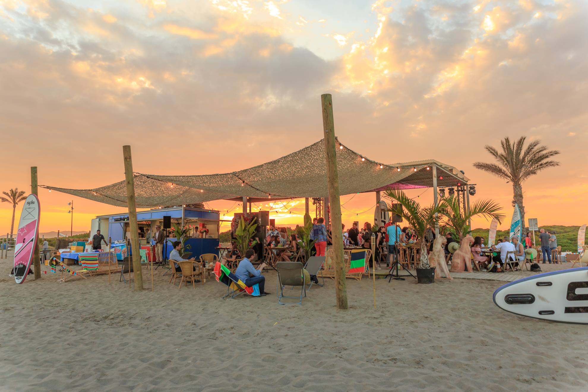 Platja verge i tranquil·la
